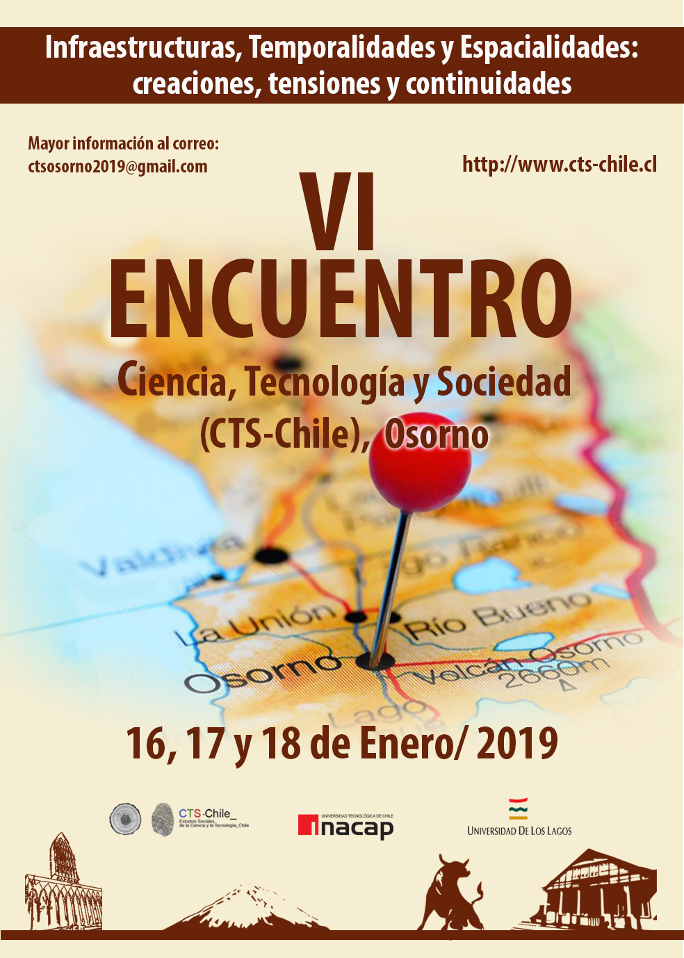 Compartimos el Programa Resumen del VI Encuentro CTS-Chile en Osorno